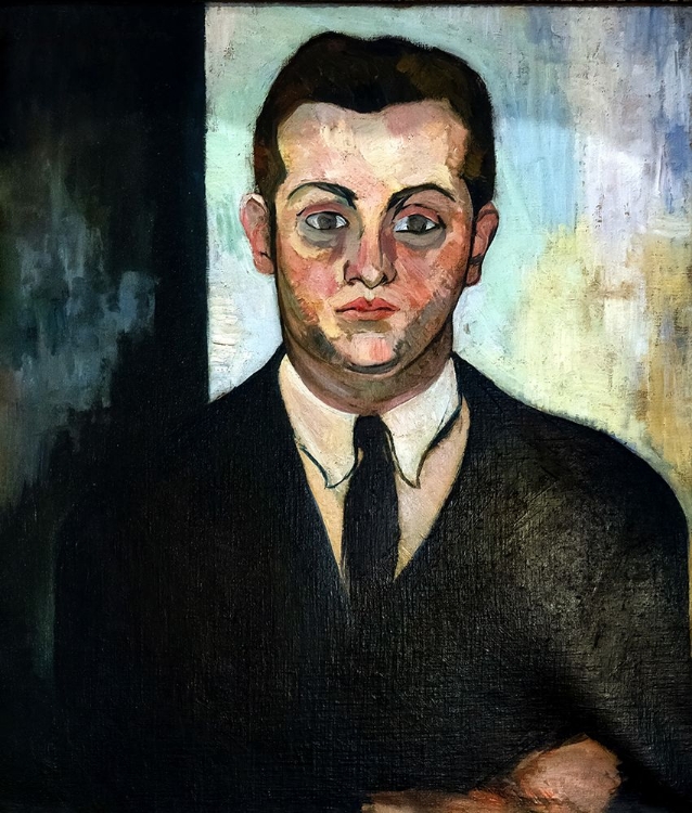 Picture of PORTRAIT OF LOUIS MOYSES 1924