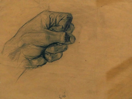 Picture of A MAN MAKING A FIST