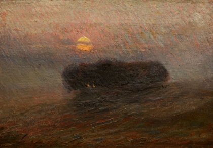 Picture of LANDSCAPE AT SUNSET, 1906