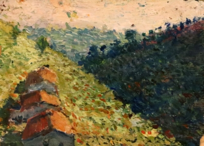 Picture of LANDSCAPE WITH HOUSES, 1908