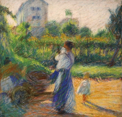 Picture of WOMAN IN THE GARDEN, 1910