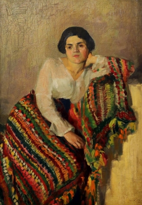 Picture of WOMAN WITH SHAWL 1903