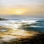 Picture of DUSK AT LOW TIDE