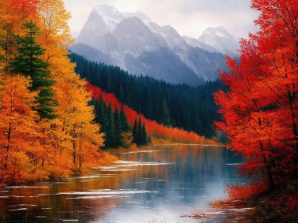 Picture of AUTUMN VISTAS 1