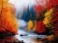 Picture of MISTY FALL MORNING 1