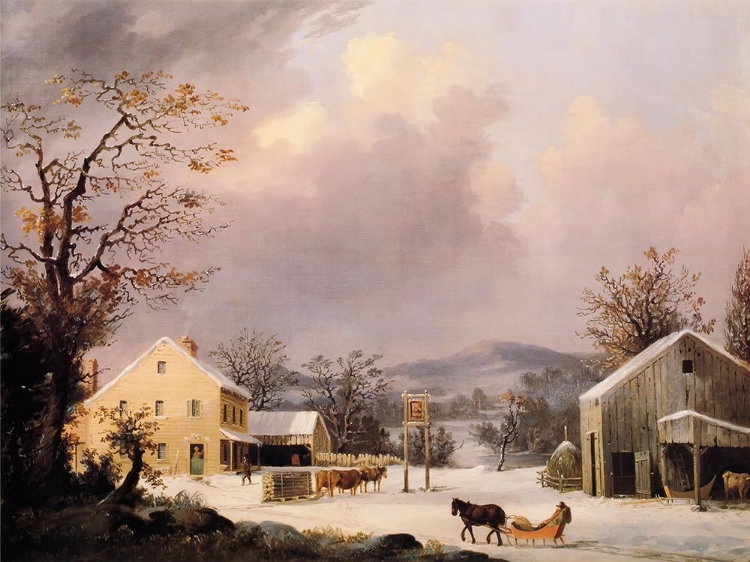 Picture of JONES INN, WINTER