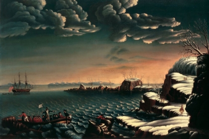 Picture of LANDING OF THE PILGRIMS 1805