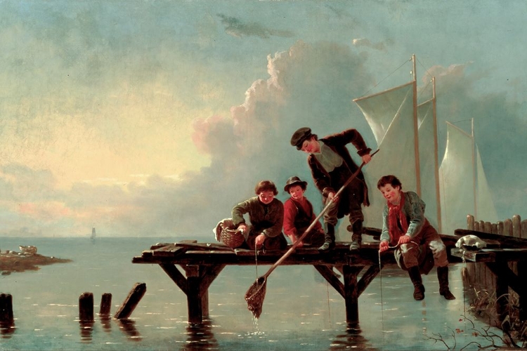 Picture of BOYS CRABBING