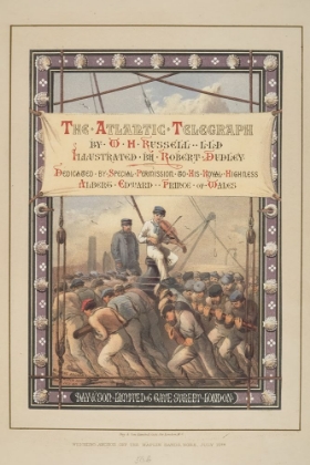 Picture of THE ATLANTIC TELEGRAPH 1865