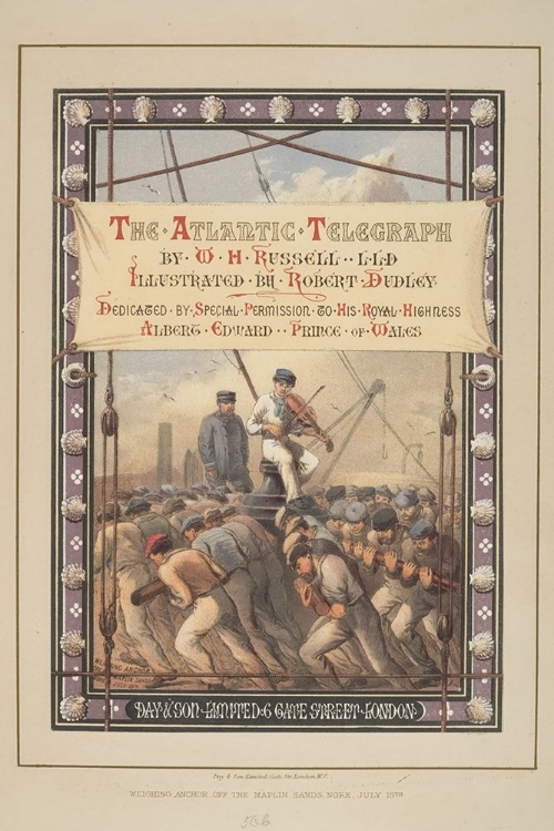 Picture of THE ATLANTIC TELEGRAPH 1865