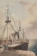 Picture of THE DECK OF THE GREAT EASTERN SHOWING THE TROUGH FOR THE ATLANTIC TELEGRAPH CABLE
