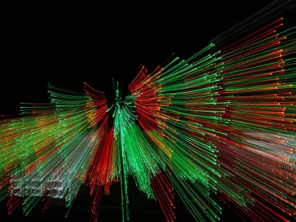 Picture of RED-GREEN AND WHITE CHRISTMAS LIGHTS