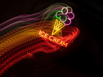 Picture of NEON ICE CREAM SIGN