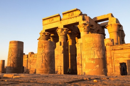 Picture of KOM OMBO TEMPLE IS UNIQUE AS A COMPLETELY SYMMETRICAL COMPLEX WITH TWO ENTRANCES. EDFU-EGYPT.