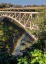 Picture of BRIDGE OVER THE ZAMBESI RIVER WITH RAINBOW. ZAMBEZI NATIONAL PARK. ZIMBABWE.