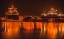 Picture of JINMING LAKE-KAIFENG-CHINA. KAIFENG WAS THE CAPITAL OF THE SONG DYNASTY-1000 TO 1100 AD.