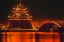Picture of JINMING LAKE-KAIFENG-CHINA. KAIFENG WAS THE CAPITAL OF THE SONG DYNASTY-1000 TO 1100 AD.