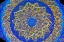 Picture of BLUE POTTERY PLATE-MADABA-JORDAN.