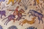 Picture of ANCIENT 6TH CENTURY MOSAIC-MOUNT NEBO-JORDAN. WHERE MOSES SAW HOLY LAND AND BURIED.