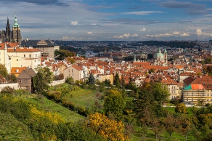 Picture of AUTUMN VIEWPOINT OVER PRAGUE-CZECH REPUBLIC