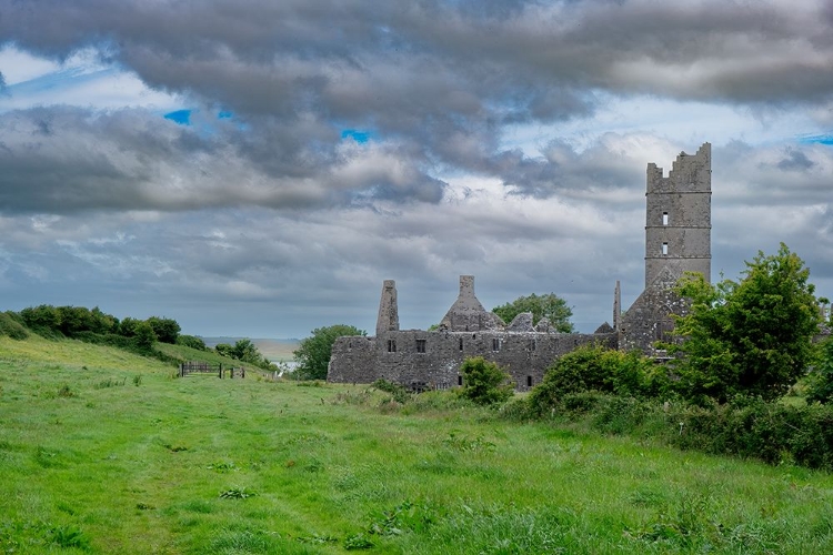 Picture of OVERVIEW OF MASSIVE MOYNE ABBEY-COUNTY MAYO-IRELAND.