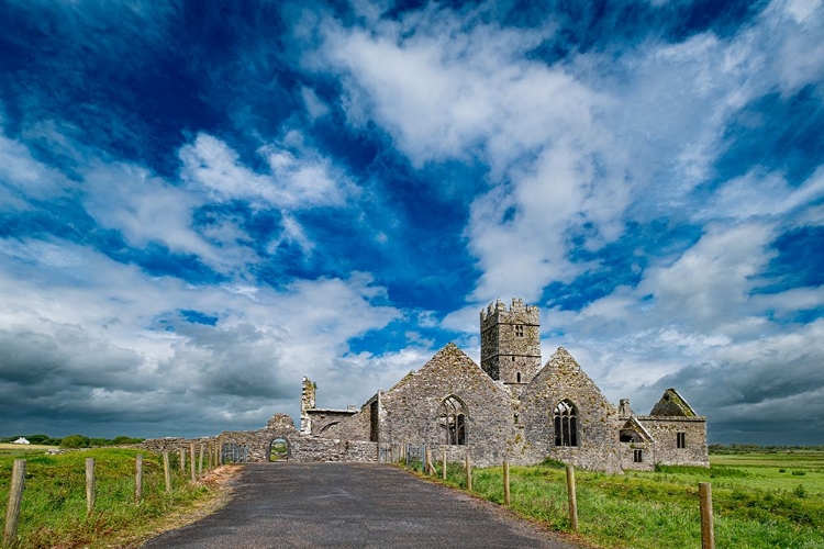 Picture of ROSS ERRILY FRIARY. LOCATED IN COUNTY CLARE-IRELAND.