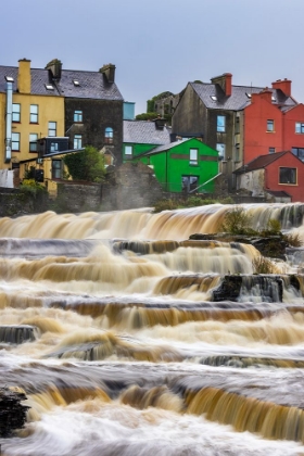 Picture of ENNISTYMON FALLS ON THE CULLENAGH RIVER IN ENNISTYMON-IRELAND