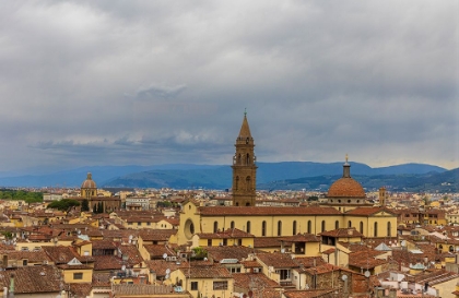 Picture of CITY VIEW FROM PALAZZO VECCHIO. TUSCANY-ITALY.