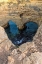 Picture of PORTUGAL. HEART-SHAPED ROCK DESIGN ON SHORE.