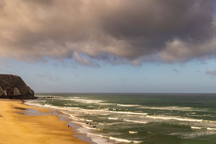 Picture of SURFING ACTION AT PRAIA GRANDE BEACH IN COLARES-PORTUGAL