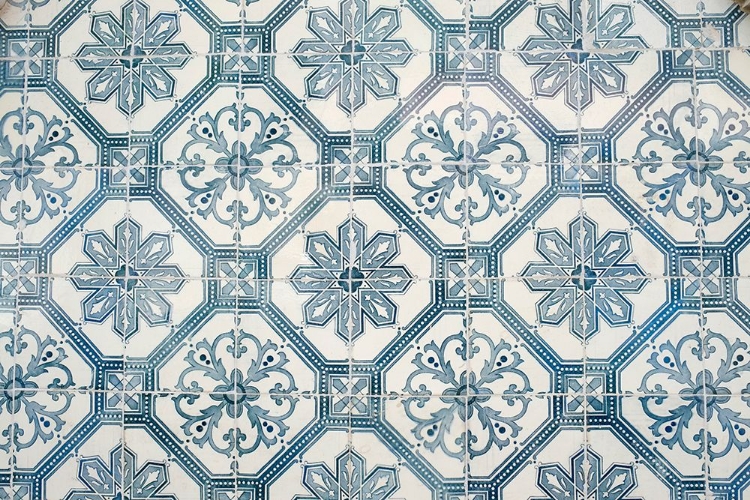 Picture of LISBON-PORTUGAL. TRADITIONAL PORTUGUESE TILES