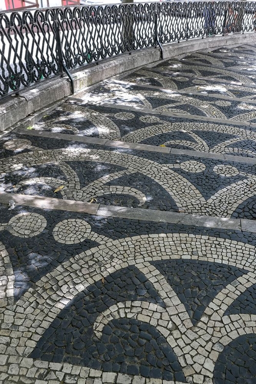Picture of LISBON-PORTUGAL. TRADITIONAL COBBLESTONE WALKWAY IN LISBON