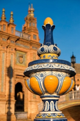 Picture of SEVILLE-SPAIN. PLAZA DE ESPANA. IT WAS BUILT IN 1928 FOR THE IBERO-AMERICAN EXPOSITION OF 1929