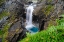 Picture of SWEDEN-NORRLAND-BJORKLIDEN. WATERFALL ALONG RAKKASJOHKA.