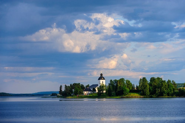 Picture of SWEDEN-JAMTLAND-HAMMERDAL. HAMMERDAL CHURCH BUILT IN 1782.