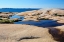 Picture of SWEDEN-BOHUSLAN-RAMSVIKLANDET NATURE PRESERVE. POLISHED ROCK SLABS ALONG THE COAST.