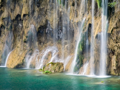 Picture of CROATIA-PLITVICE LAKES NATIONAL PARK. THE PLITVICE LAKES IN THE NATIONAL PARK PLITVICKA JEZERA.