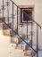Picture of CROATIA-ROVINJ-ISTRIA. STAIRS AND WROUGHT IRON RAILING LEADING TO A HOME.