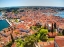 Picture of CROATIA-ROVINJ-ISTRIA. TOWN OF ROVINJ AND HARBOR.