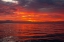 Picture of ECUADOR-GALAPAGOS NATIONAL PARK-FLOREANA ISLAND. OCEAN SUNSET.