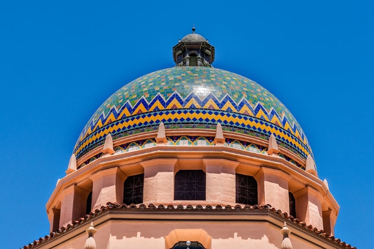 Picture of COLORFUL DOME CITY HALL-TUCSON-ARIZONA.