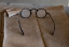 Picture of OLD GLASSES COLLECT DUST IN AN OLD GENERAL STORE-CALIFORNIA-USA.