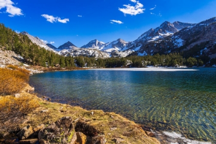 Picture of LONG LAKE IN LITTLE LAKES VALLEY-JOHN MUIR WILDERNESS-SIERRA NEVADA MOUNTAINS-CALIFORNIA-USA