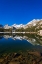 Picture of SIERRA PEAKS REFLECTED IN LONG LAKE-LITTLE LAKES VALLEY-JOHN MUIR WILDERNESS-CALIFORNIA-USA