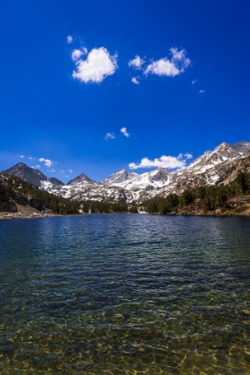 Picture of LONG LAKE IN THE LITTLE LAKES VALLEY-JOHN MUIR WILDERNESS-CALIFORNIA-USA
