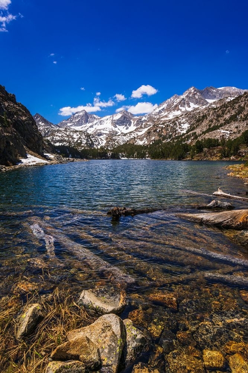 Picture of LONG LAKE IN THE LITTLE LAKES VALLEY-JOHN MUIR WILDERNESS-CALIFORNIA-USA