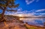 Picture of USA-COLORADO-DOWDY LAKE. SUNSET ON LAKE.