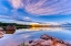 Picture of USA-COLORADO-DOWDY LAKE. SUNSET ON LAKE.