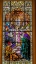 Picture of YOUNG JESUS PREACHING STAINED GLASS GESU CHURCH-MIAMI-FLORIDA. BUILT 1920S GLASS BY FRANZ MAYER.