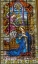 Picture of STAINED GLASS GESU CHURCH-MIAMI-FLORIDA. ANGEL GABRIEL AND MARY. GLASS BY FRANZ MAYER.